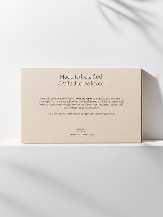 Deanog Giftcard