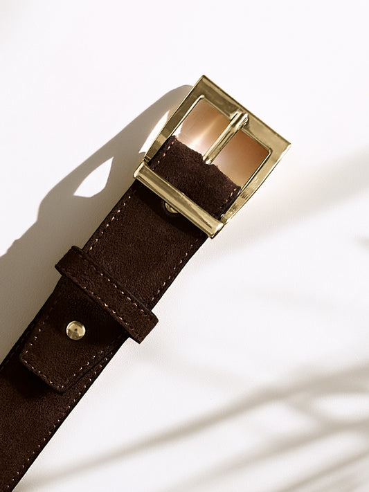 Loa – Dark Brown Suede