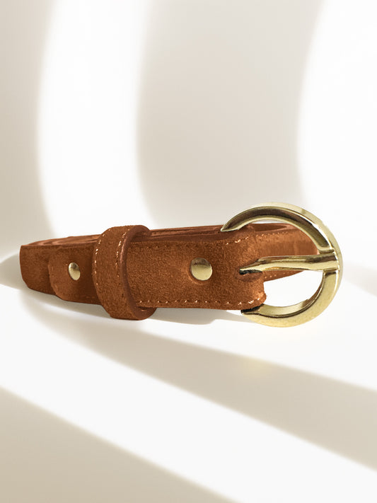 Lua – Cognac Suede