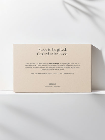 Deanog Giftcard