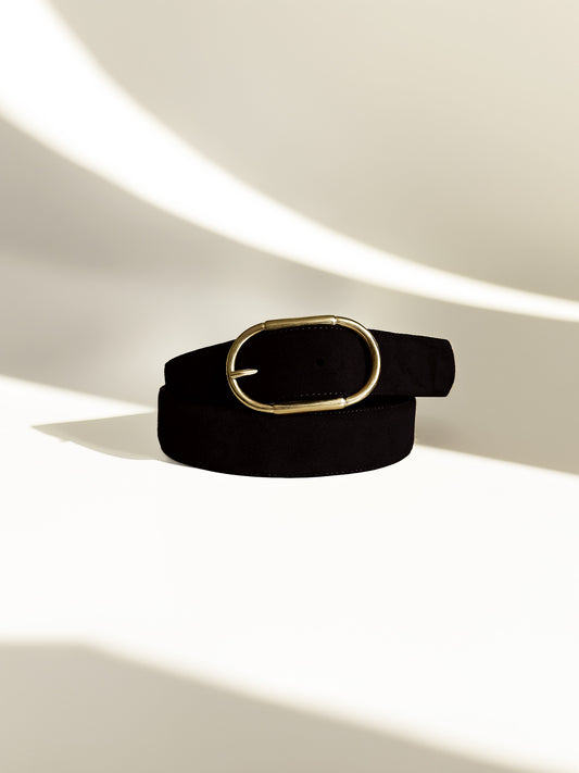 Goya – Black Suede