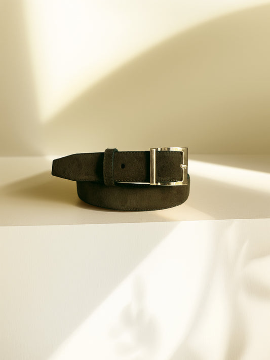 Loa – Dark Green Suede