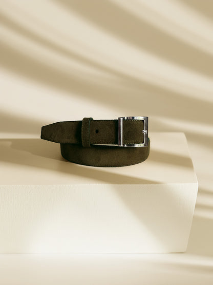 Loa – Dark Green Suede
