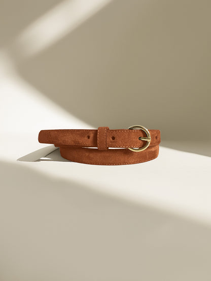 Lua – Cognac Suede