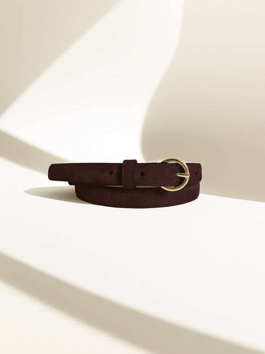 Lua – Dark Brown Suede