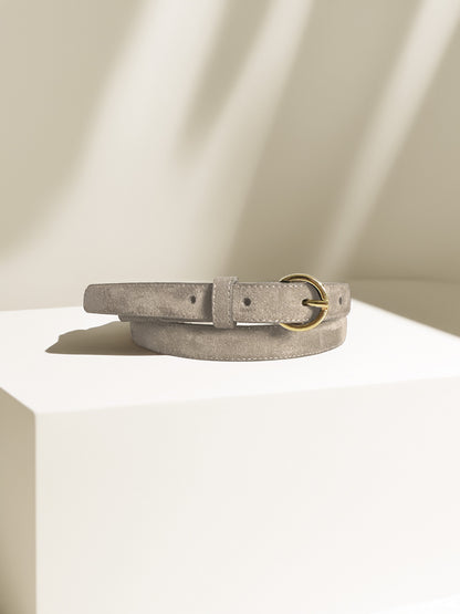 Lua – Taupe Suede