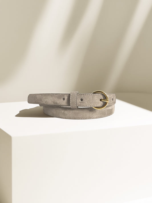 Lua – Taupe Suede